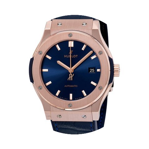 Hublot Classic Fusion Blue Sunray Dial 1...