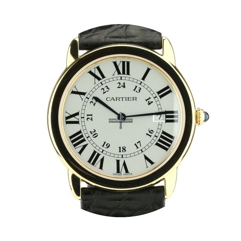 Cartier Ronde Solo Grand Modèle Or 18CT...