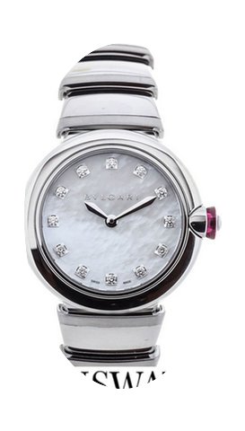 Bulgari LUCEA 36MM LU36WSS/11 NUOVO NEW...