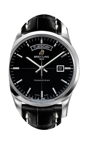 Breitling Transocean Day Date Mens Watch...