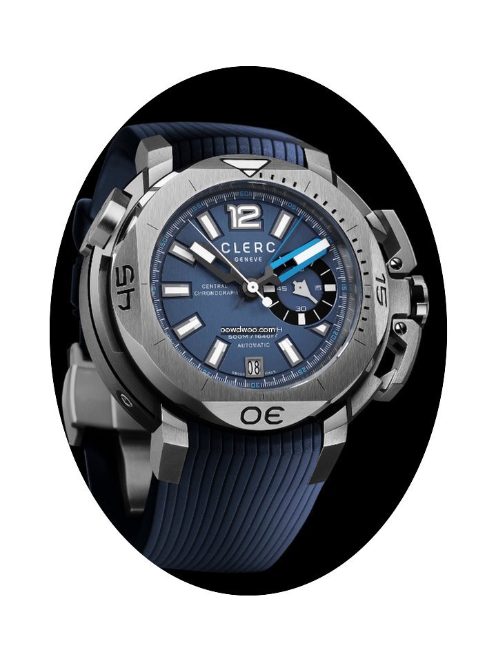 Clerc Hydroscaph Central Chronograph Sma...