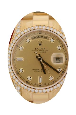 Rolex Mens President Crown Collection Wa...