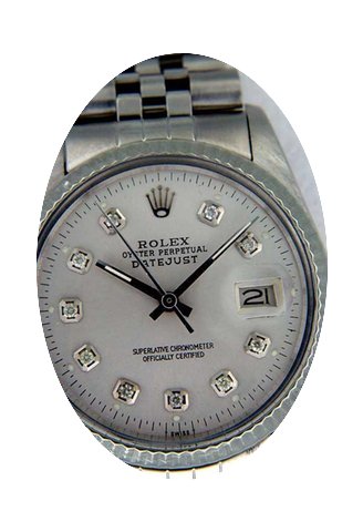Rolex Mens Datejust Stainless Steel 1601...