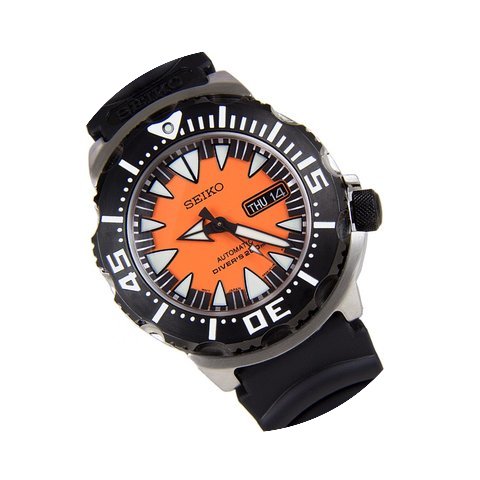 Seiko ORANGE MONSTER SRP315K1 SCUBA DIVE...