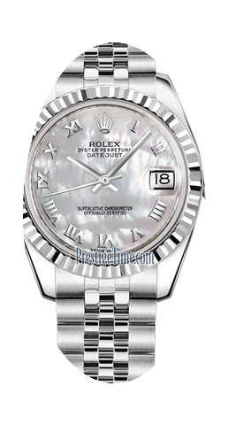 Rolex Datejust 31mm Stainless Steel Ladi...