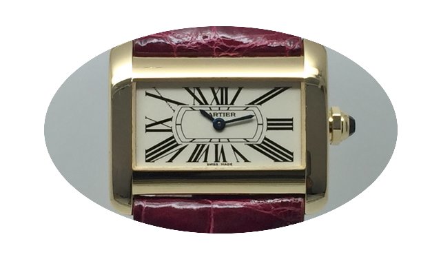 Cartier Tank Divan Quartz...