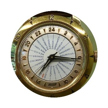 Tissot vintage navigator world time z197...