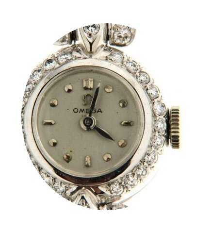 Omega Diamond Ladies Watch...