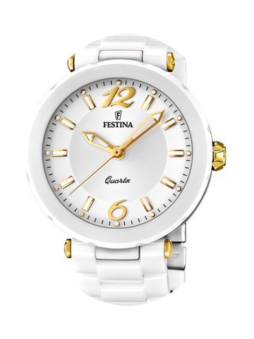 Festina Ceramic F16640/3 Damenuhr weiss ...