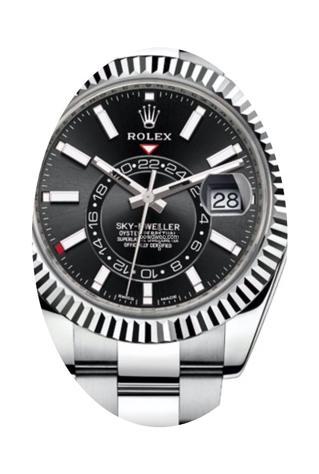 Rolex 326934 Steel Black Dial Oyster Per...