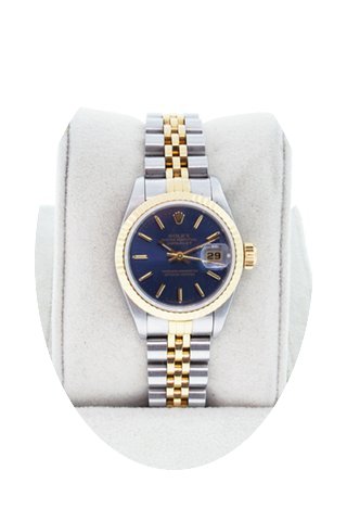 Rolex Datejust 69173 Ladies Two -Tone Bl...
