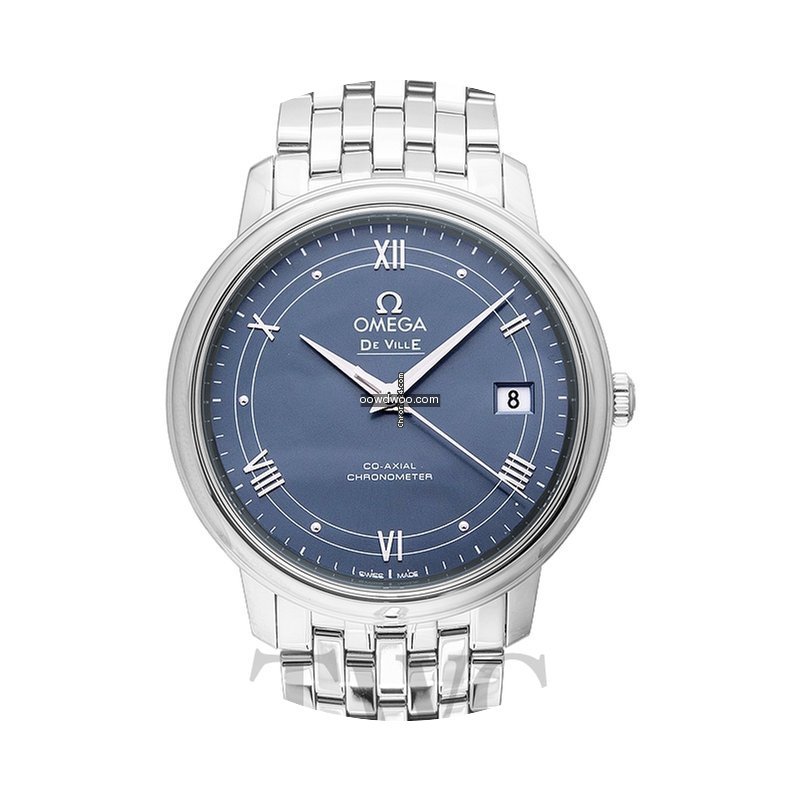 Omega De Ville Prestige Blue Steel 36.8m...