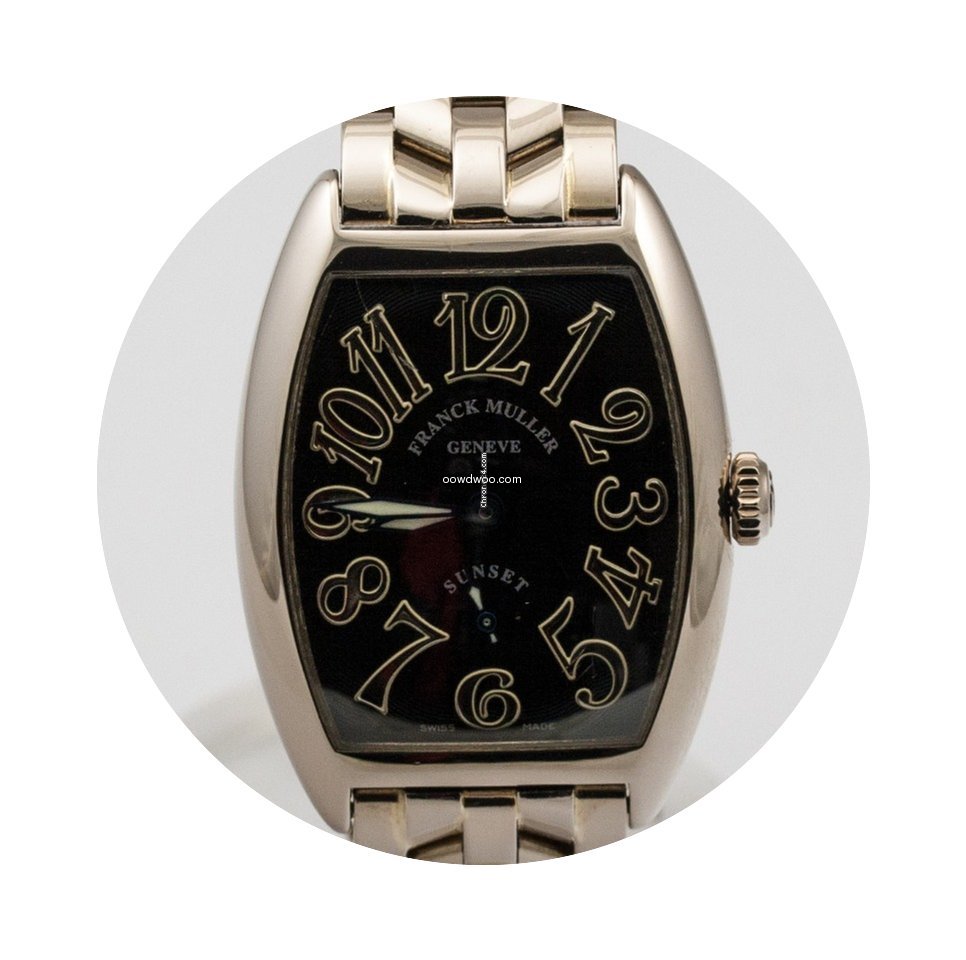 Franck Muller Sunset 18k White Gold...
