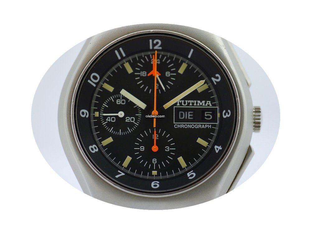 Tutima Military Chronograph ref 760 Lema...