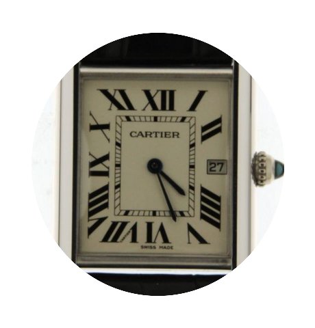 Cartier Tank Louis De Cartier White Gold...