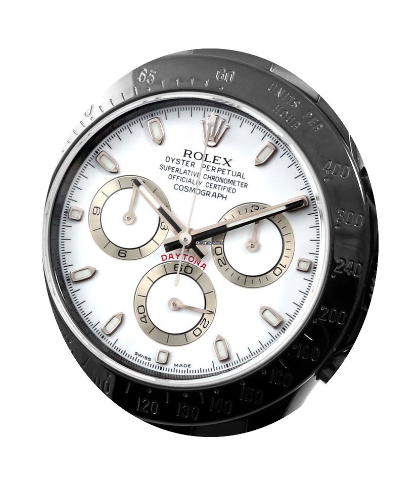 Rolex PVD/DLC Daytona White Dial 116520 ...
