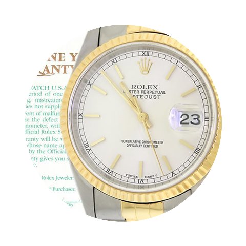 Rolex DateJust 16233 18k Gold & Stee...