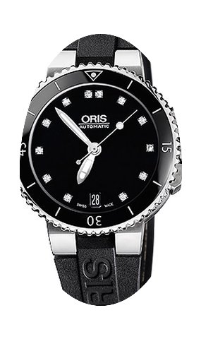 Oris Aquis Date Diamonds Ladies Watch...