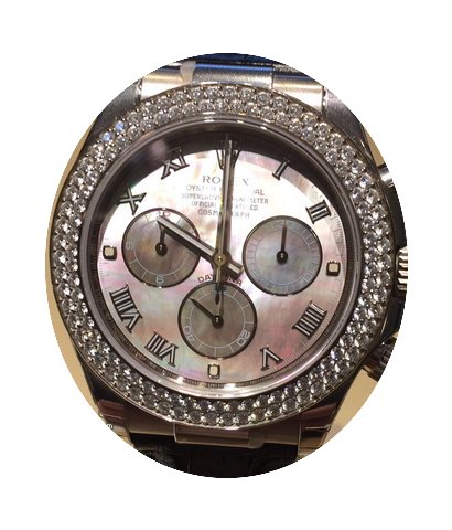 Rolex Daytona White Gold Mother of Pearl...