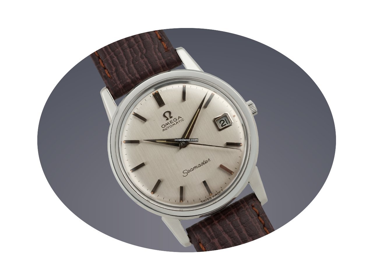 Omega Seamaster watch steel automatic...