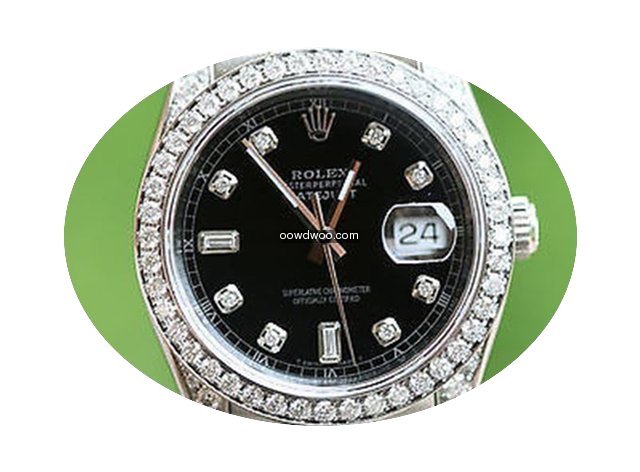Rolex Mens Datejust Watch 116200 Stainle...