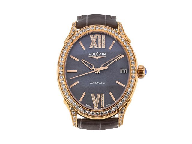 Vulcain First Lady Pink Gold MoP Diamond...