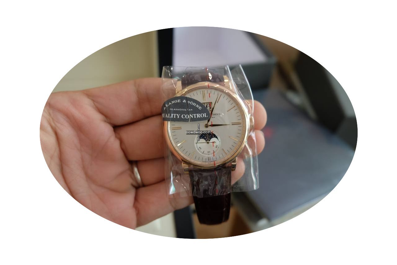 A. Lange & Söhne Saxonia Rose Gold Moon...