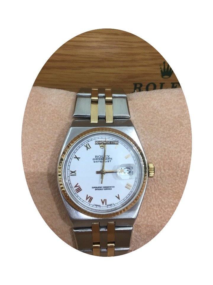 Rolex Datejust Oysterquartz Steel and go...