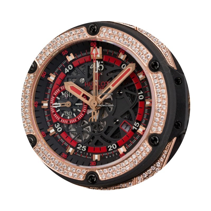 Hublot King Power UEFA Rose Gold Diamond...