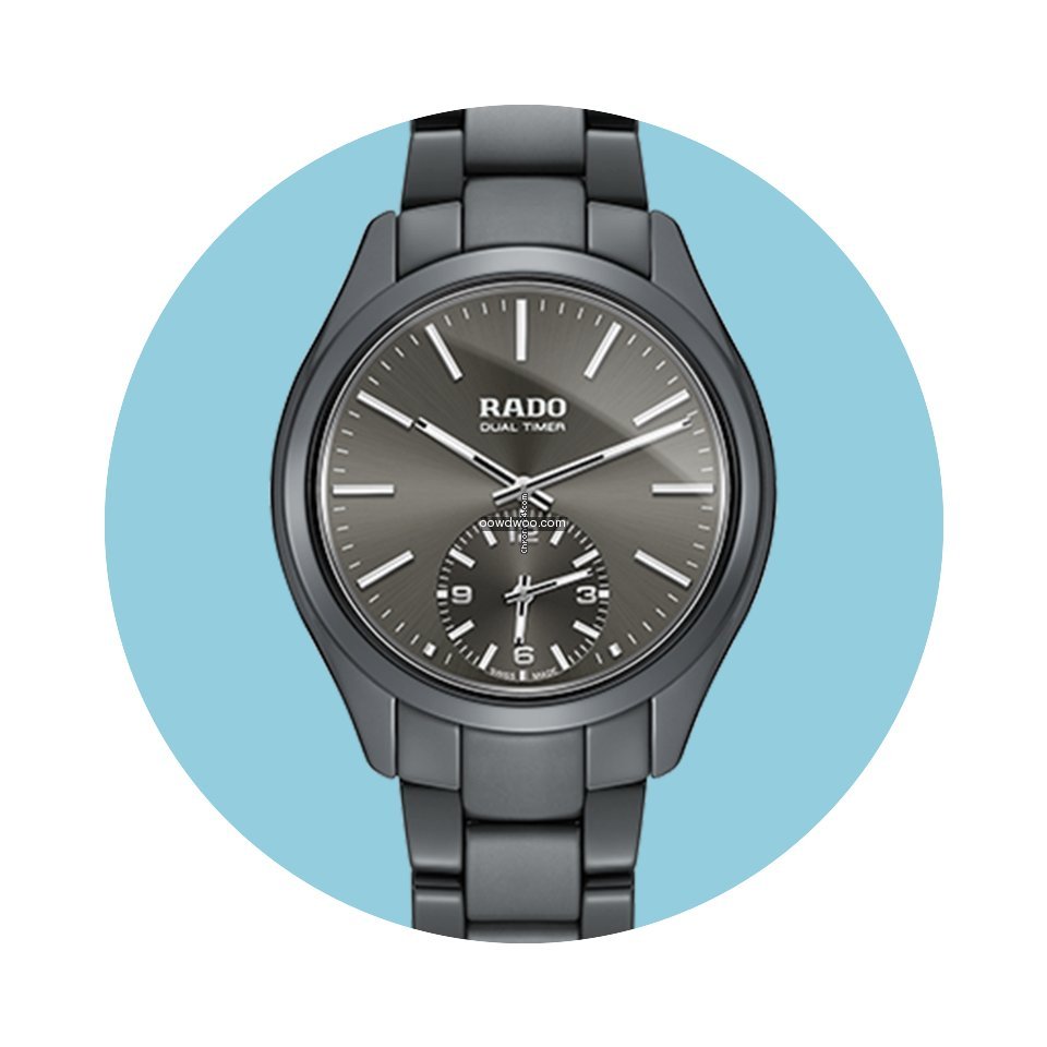 Rado Hyperchrome Ceramic Touch Dual Time...