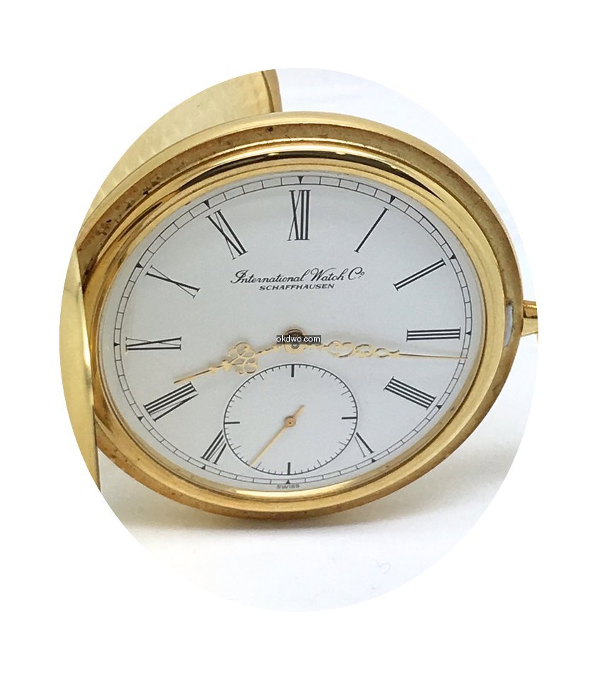 IWC  ad: $6,213 IWC Pocket 5414 Savonett...