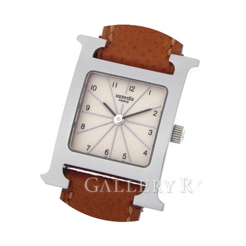 Hermès H Watch Stainless Steel Quartz L...