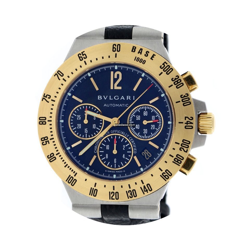 Bulgari Diagono Chronograph 2-Tone Autom...