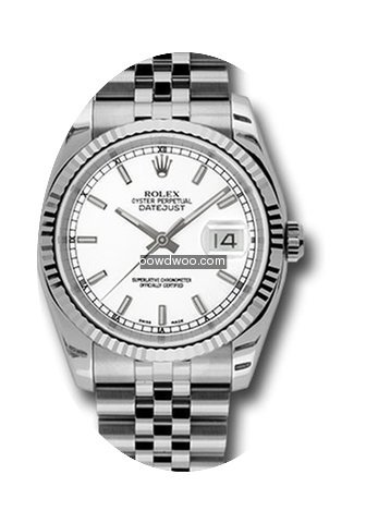 Rolex Datejust 36mm - Steel Fluted Bezel...
