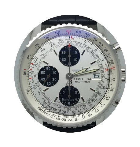 Breitling 18k WG Navitimer Chrono Limite...