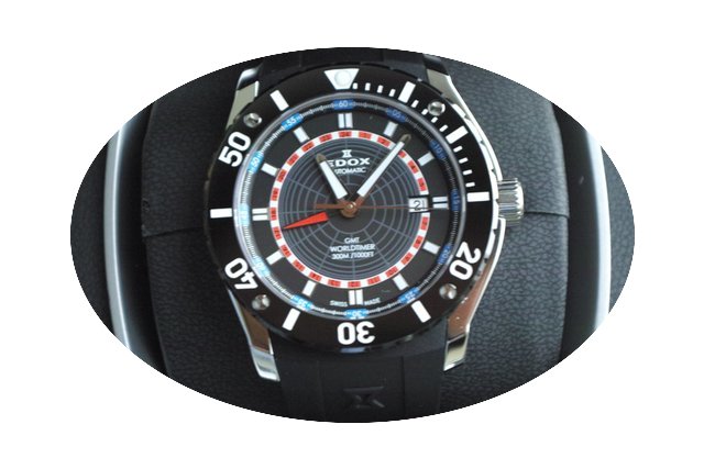 Edox Class-1 GMT Worldtimer Automatic 30...