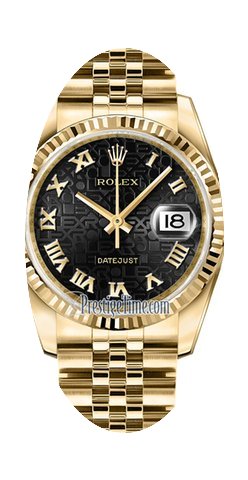 Rolex Datejust 36mm Yellow Gold Midsize ...
