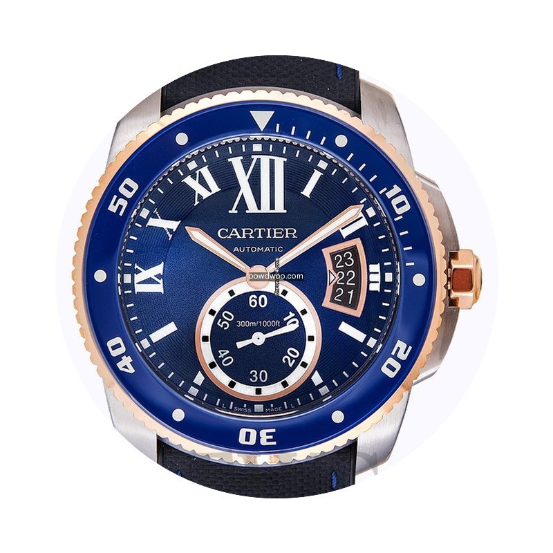 Cartier Calibre de Cartier Diver Blue St...