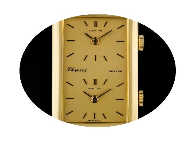 Chopard 18k Yellow Gold Champagne Dial D...