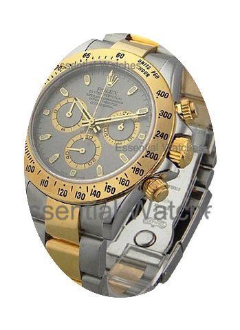 Rolex Used Daytona 2 Tone with Rhodoum D...
