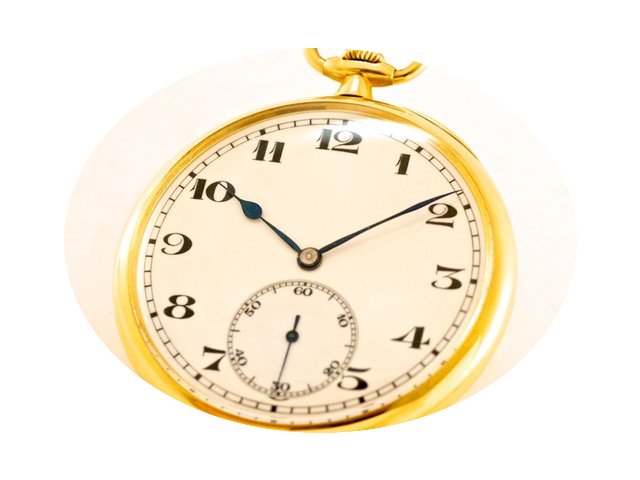 IWC Lepine Pocket Watch 18k Yellow Gold ...