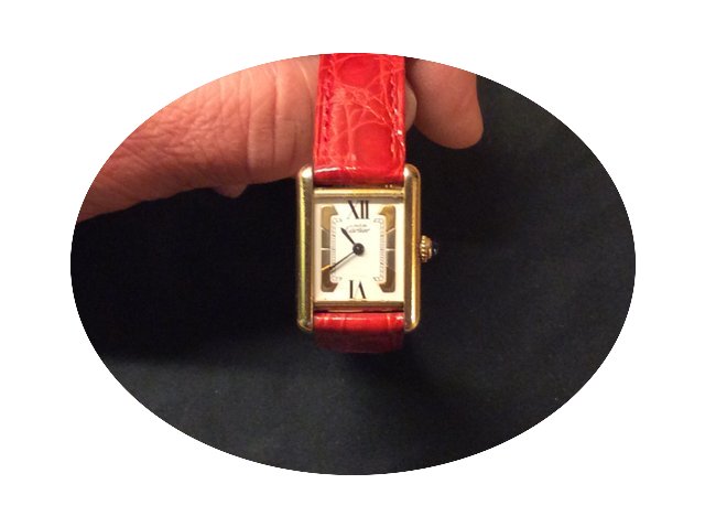 Cartier Vermeil - Tank Quartz...