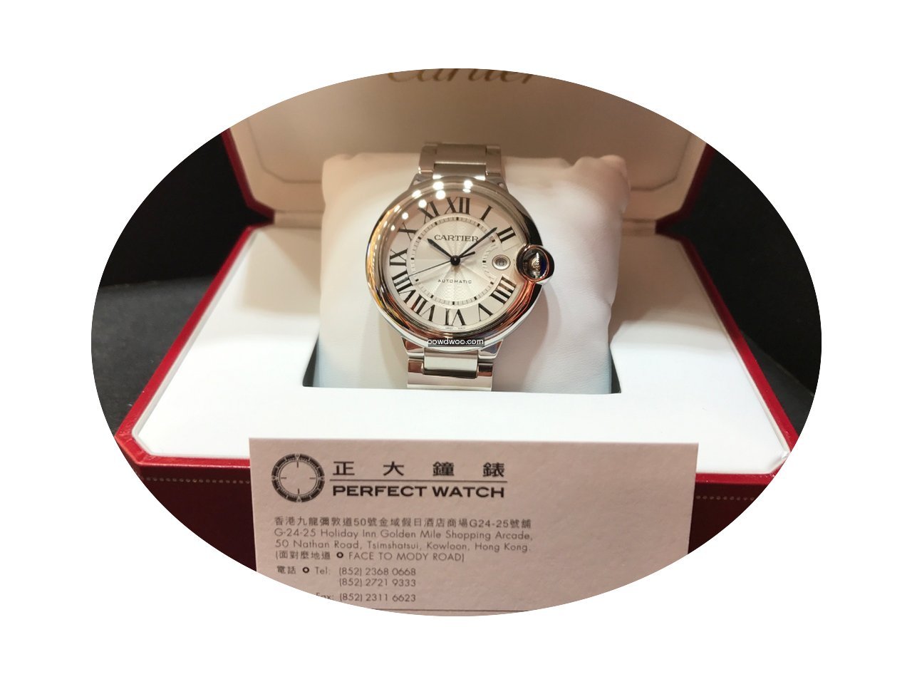 Cartier W69012Z4 Ballon Bleu...