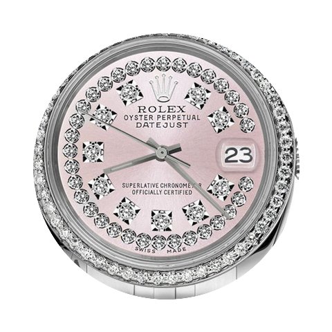 Rolex Ladies Rolex 31mm Datejust Pink St...