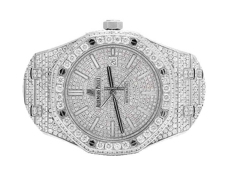 Audemars Piguet Mens 41 MM Royal Oak Sta...