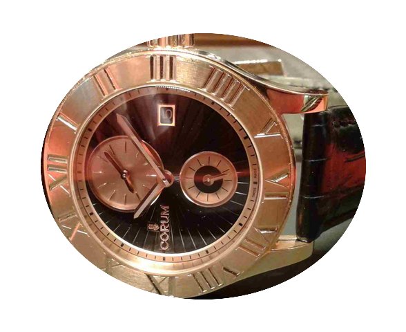 Corum Romulus Oro Rosa 41 dual time...