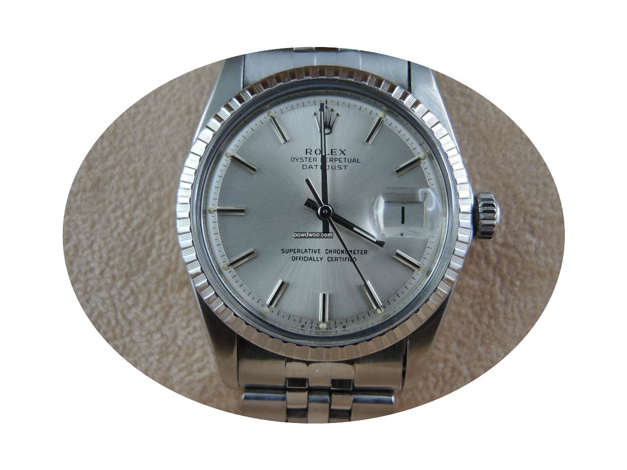 Rolex DATEJUST ACIER REF 1603...