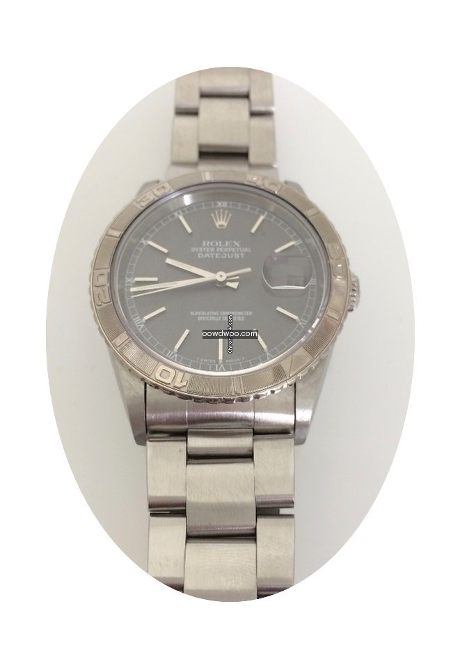 Rolex Datejust Turn O Graph...