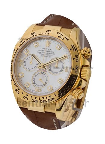 Rolex Used Yellow Gold Daytona on Strap ...