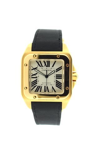 Cartier Santos 100 pink gold...